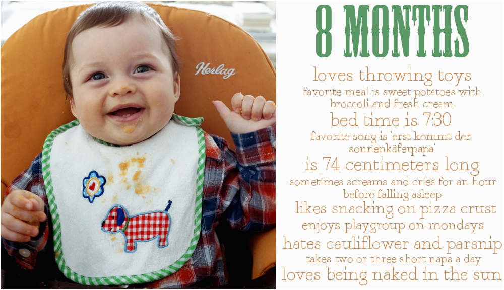 happy 8 months baby quotes