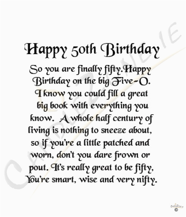 happy 50th birthday quotes