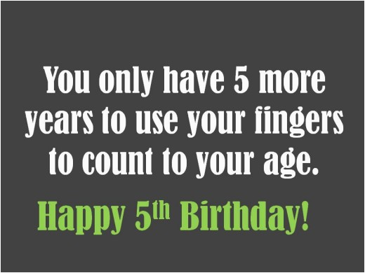 5th birthday messages wishes quotes and poems