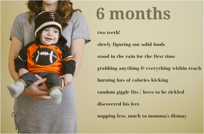 Happy 6 Months Old Baby Boy Message