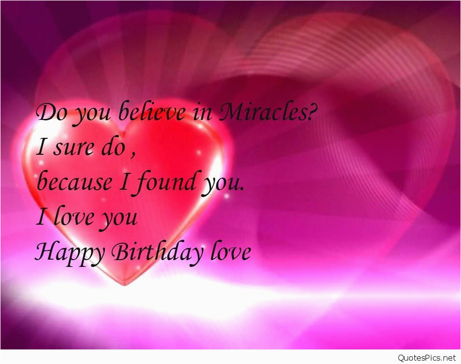 happy birthday love cards messages and sayings