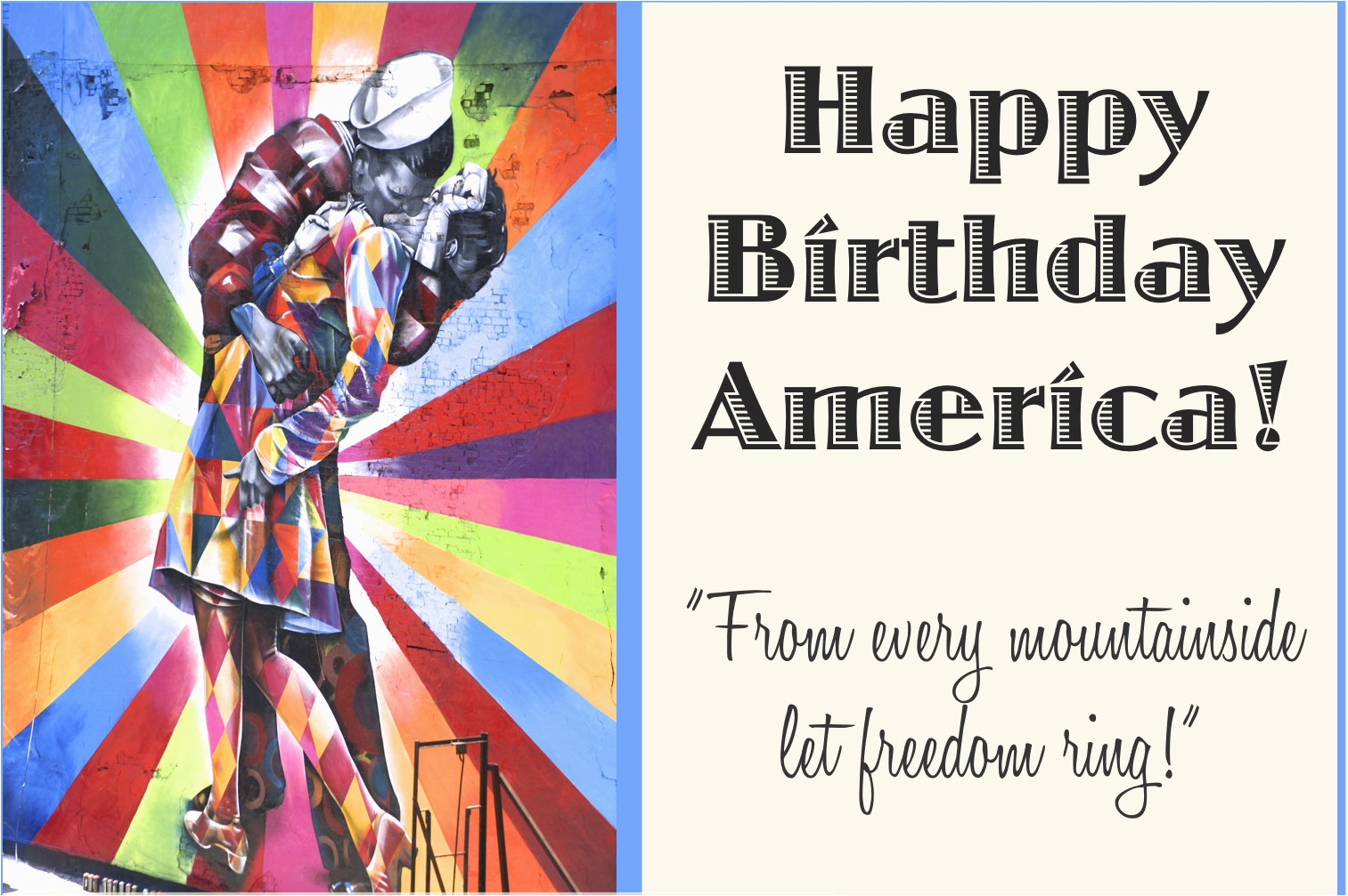 happy birthday america image