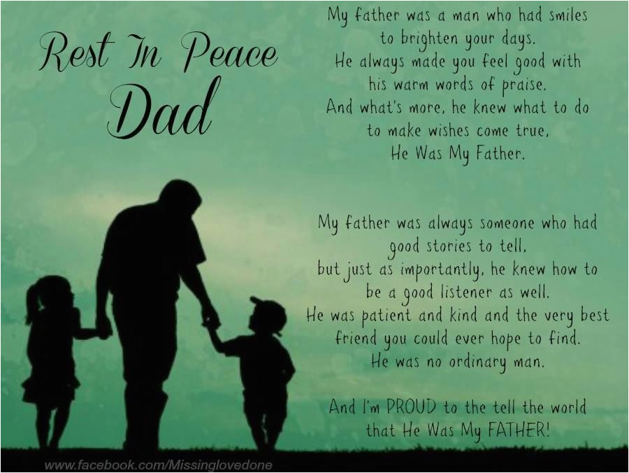 rest in peace dad