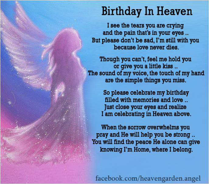 Happy Birthday Angel In Heaven Quotes | BirthdayBuzz