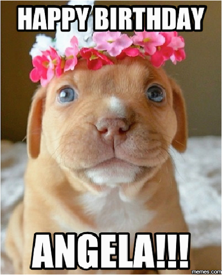 happy birthday angela