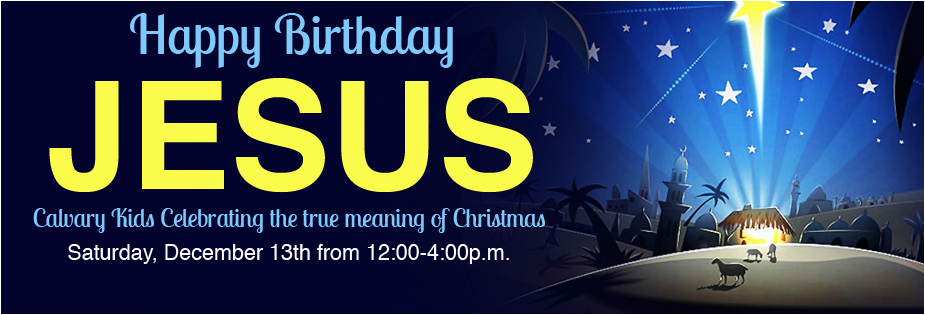 merry christmas jesus banner