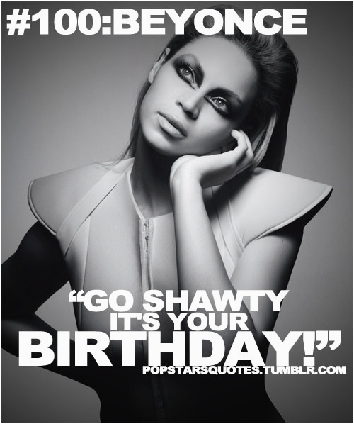 beyonce birthday quotes