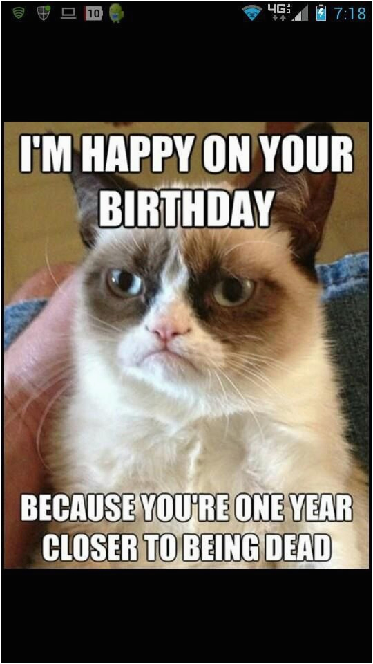 happy birthday funny grumpy quotes