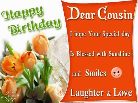 happy birthday 2c dear cousin