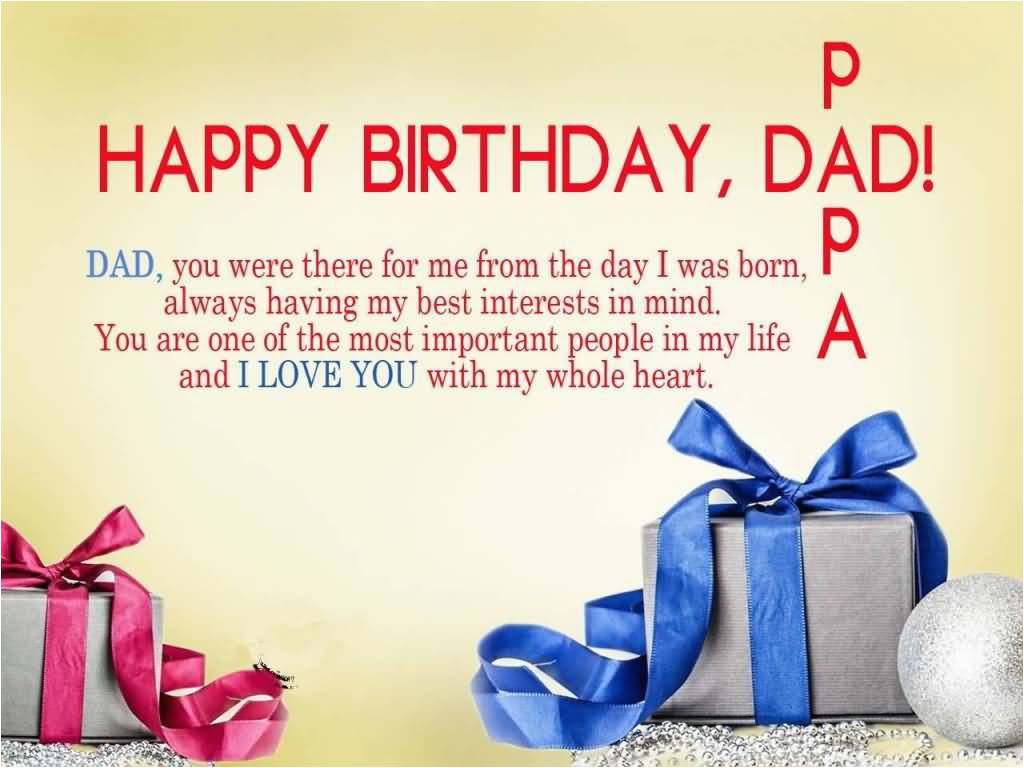 happy birthday dad wishes