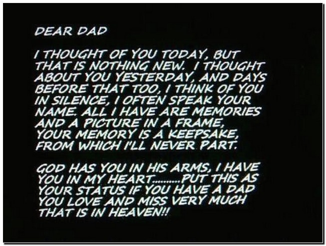 rip dad quotes from son