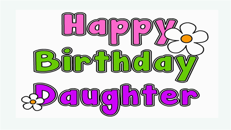 birthday status messages daughter
