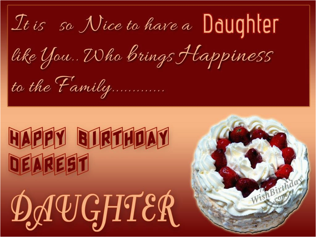 happy birthday dear daughter quotes