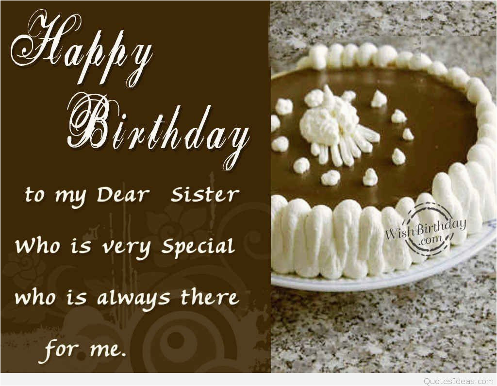 dear sister happy birthday quote wallpaper