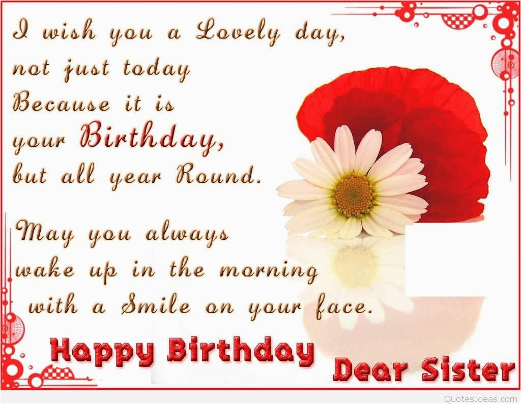 happy birthday 2c dear sister