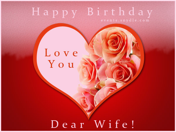 Happy Birthday Dear Wife Quotes Birthday Cards Festival Around the World
