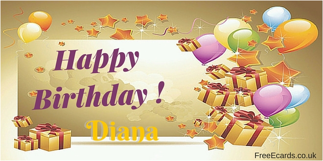 Happy Birthday Diana Quotes Happy Birthday Diana Free Ecards