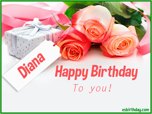 happy birthday diana