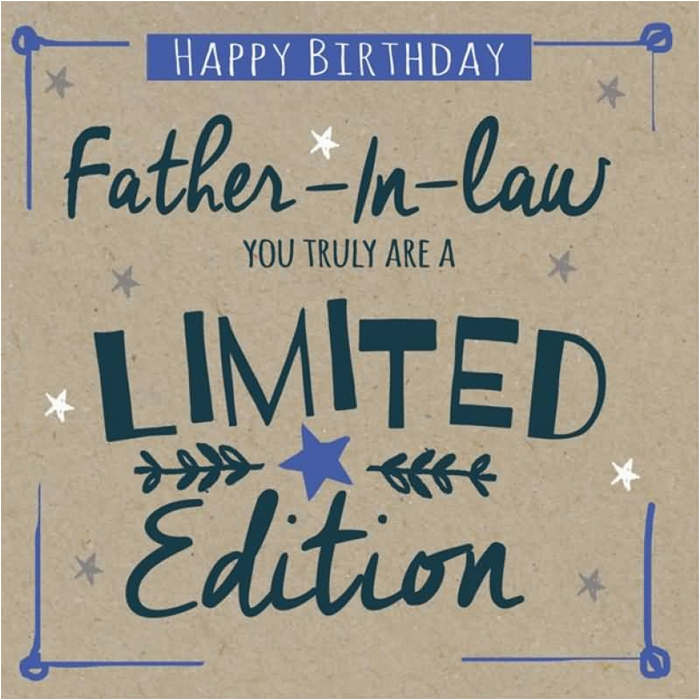 great and meaningful birthday card to send to your father in law