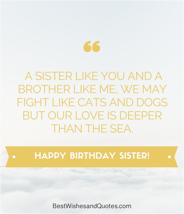 happy birthday sister