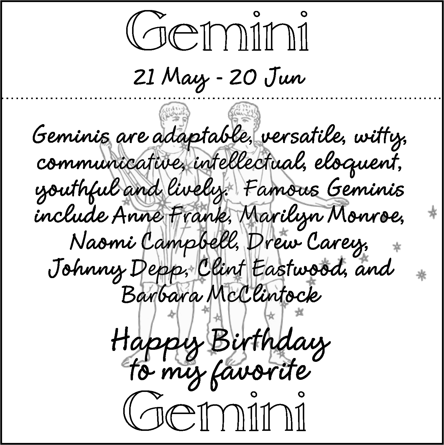 gemini birthday quotes