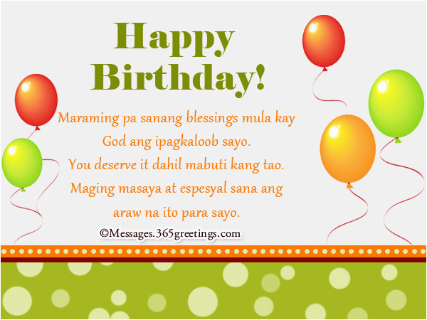 Happy Birthday Greetings Quotes Tagalog Funny Birthday Message for Best