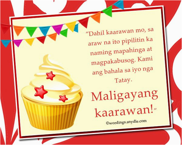 Happy Birthday Greetings Quotes Tagalog Happy Birthday Messages In