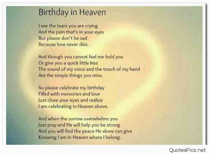 Happy Birthday In Heaven Brother Quotes Happy Birthday Wishes Texts and ...