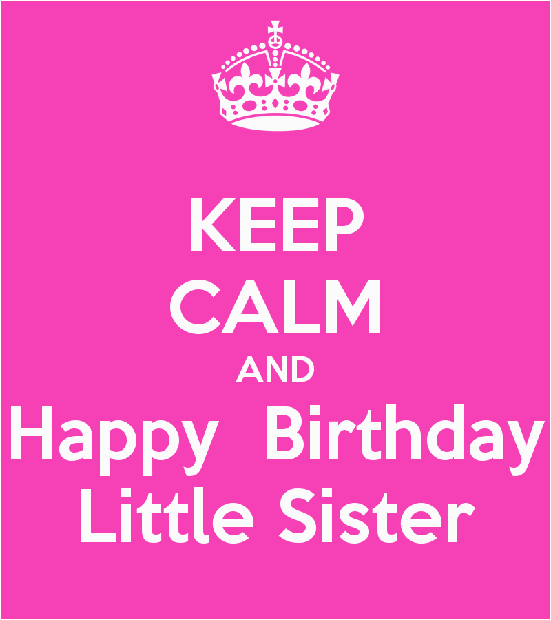 happy birthday little sister quotes