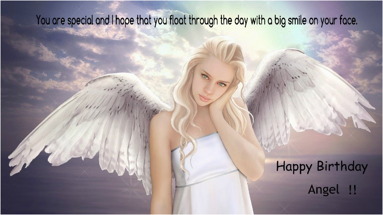 happy birthday angel quotes poems pictures