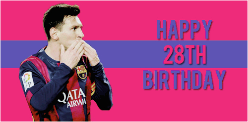 happy birthday lionel messi