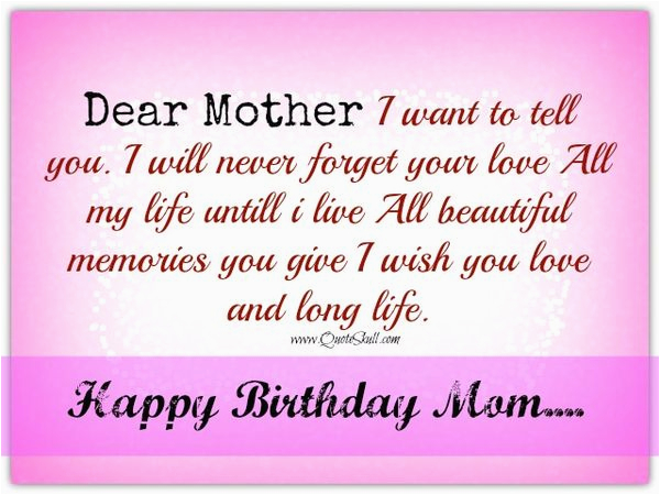 Happy Birthday Mommy Quotes Happy Birthday Mom Best Bday Wishes Images 