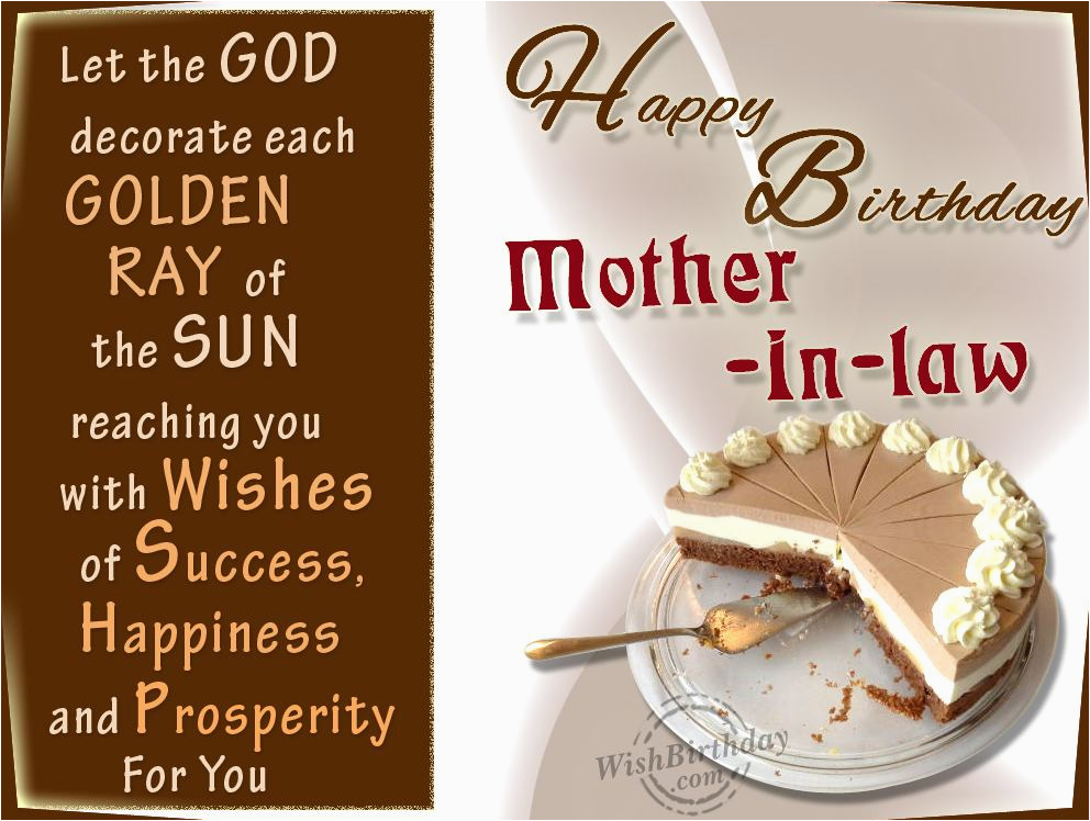 mother in law birthday quotes