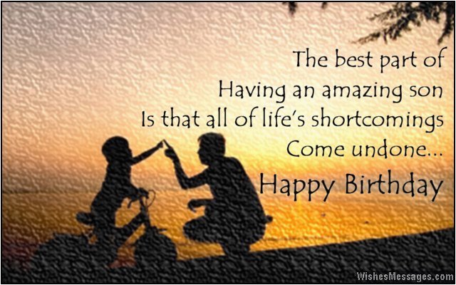 Happy Birthday Mother Quotes From son Birthday Wishes for son Quotes