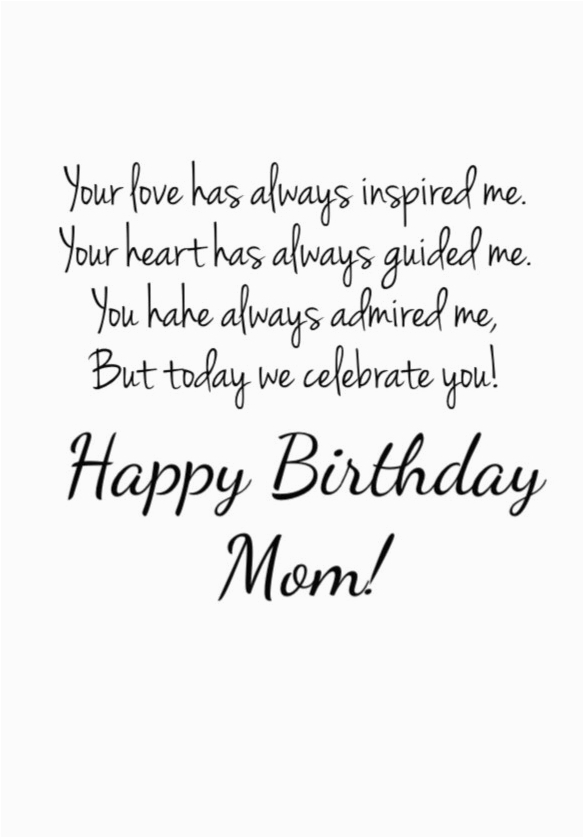 happy birthday mom