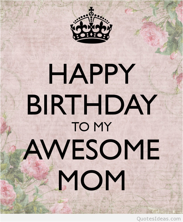 happy birthday mom