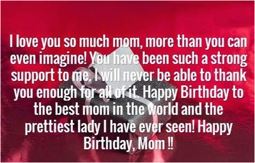 happy birthday mom quotes