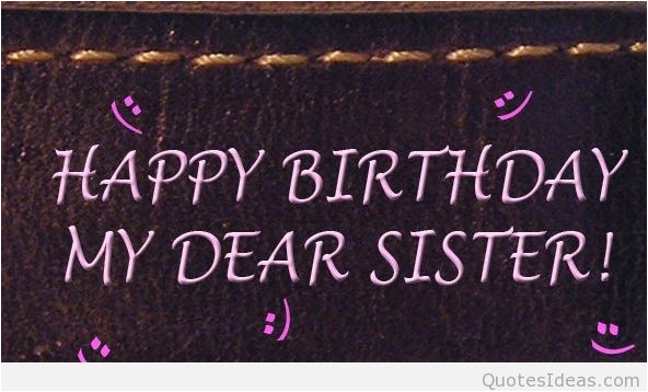 happy birthday to my sister quotes and images