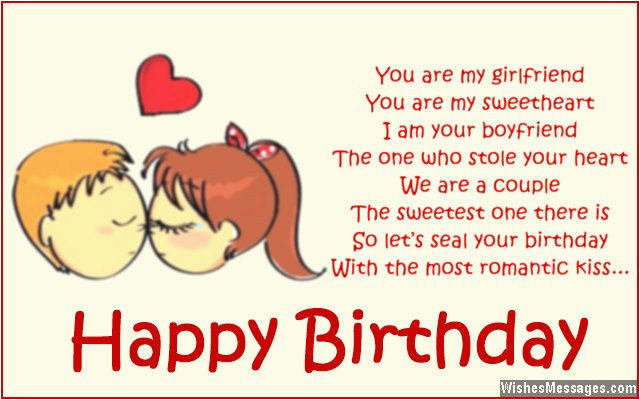cute birthday quotes for girlfriend