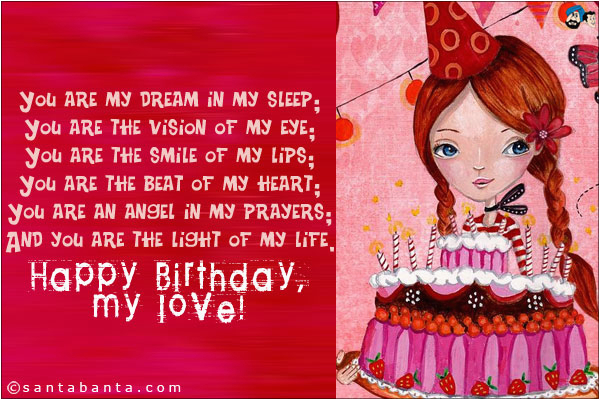 happy birthday my love quotes