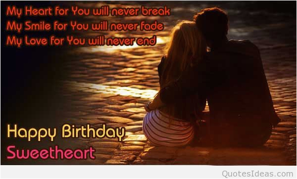 birthday quotes for sweetheart
