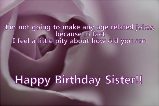 happy birthday older sister quotes