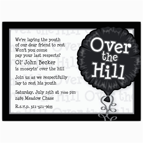 over the hill birthday quotes