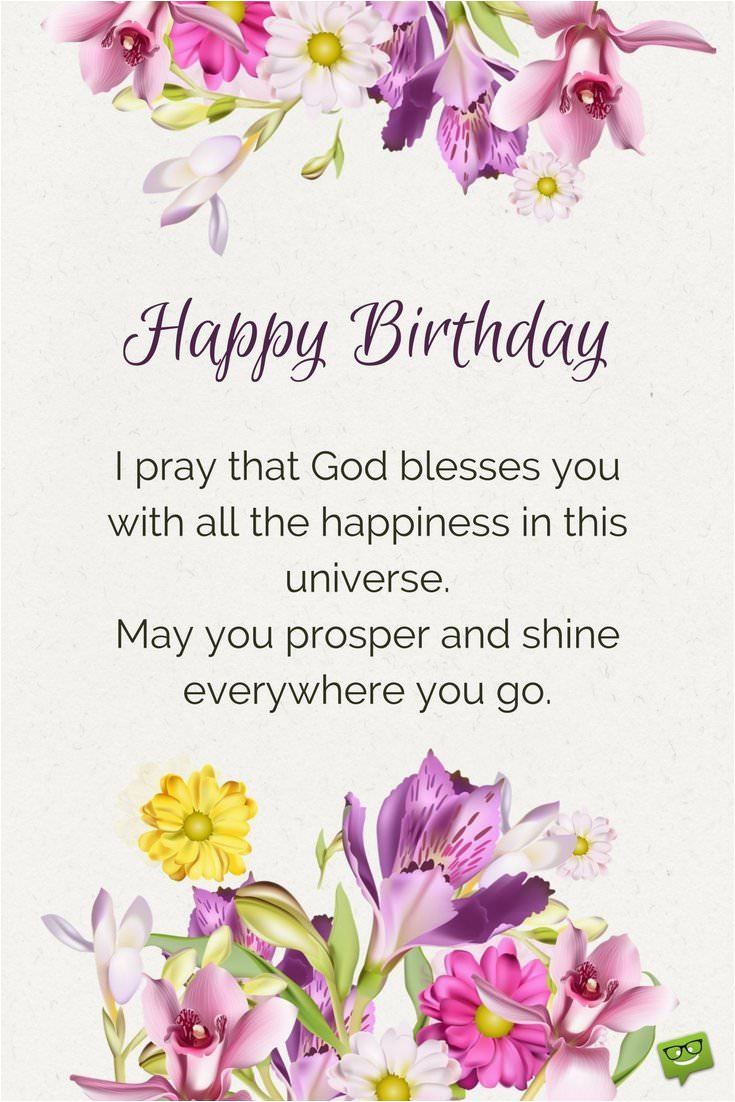 Happy Birthday Prayer Quotes Blessings From the Heart Birthday Prayers