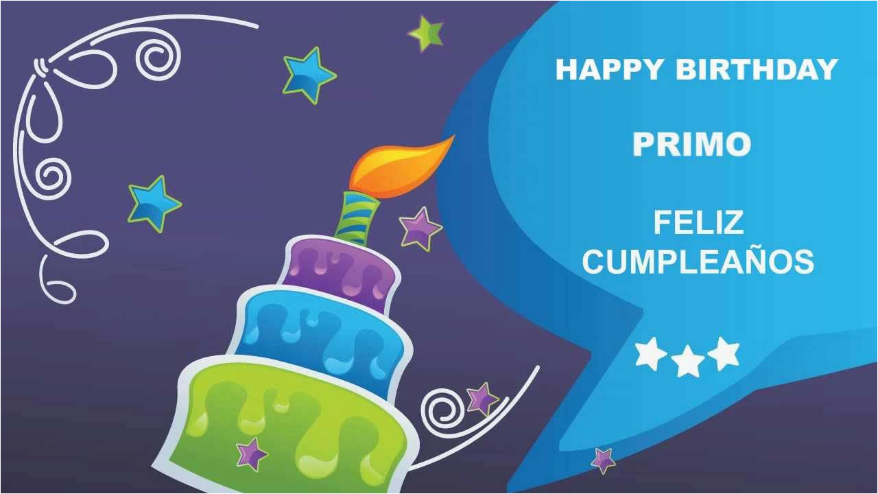 Happy Birthday Primo Quotes Primo Card Tarjeta Happy Birthday Youtube