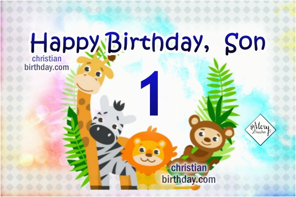happy birthday dear son birthday card