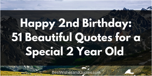 happy 2nd birthday quotes