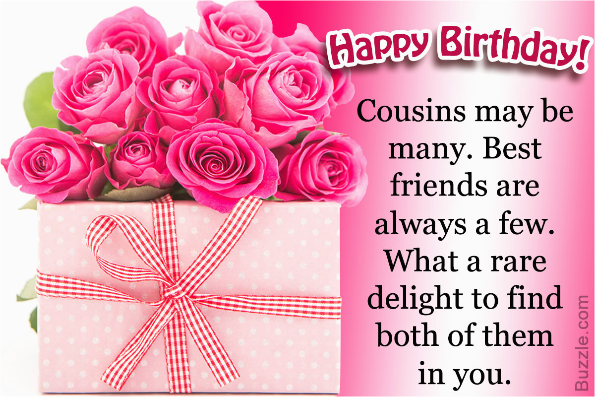 happy birthday wishes for cousin