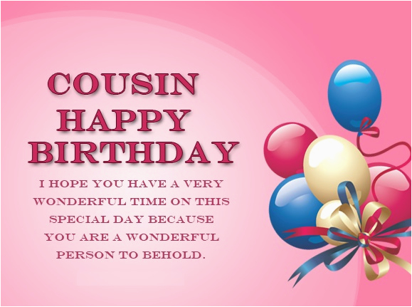 birthday wishes for cousin