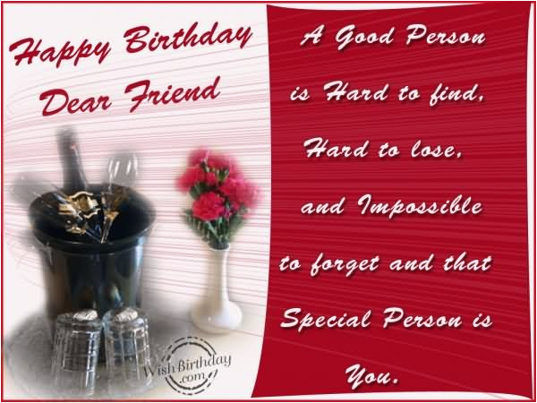 happy birthday dear friend quotes